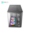 Antec C5 ARGB, 7 x 120mm ARGB PWM Fans Included, Up to 10 Fans Simultaneously, Type-C 3.2 Gen 2 Port, Seamless Tempered Glass Front & Side Panels, 360mm Radiator Support, Mid-Tower ATX PC Case 8