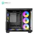 Antec C5 ARGB, 7 x 120mm ARGB PWM Fans Included, Up to 10 Fans Simultaneously, Type-C 3.2 Gen 2 Port, Seamless Tempered Glass Front & Side Panels, 360mm Radiator Support, Mid-Tower ATX PC Case 12