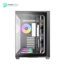 Antec C5 ARGB, 7 x 120mm ARGB PWM Fans Included, Up to 10 Fans Simultaneously, Type-C 3.2 Gen 2 Port, Seamless Tempered Glass Front & Side Panels, 360mm Radiator Support, Mid-Tower ATX PC Case 7