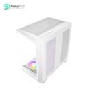 Antec C5 ARGB White, 7 x 120mm ARGB PWM Fans Included, Up to 10 Fans Simultaneously, Type-C 3.2 Gen 2 Port, Seamless Tempered Glass Front & Side Panels, 360mm Radiator Support, Mid-Tower ATX PC Case 7