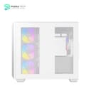 Antec C5 ARGB White, 7 x 120mm ARGB PWM Fans Included, Up to 10 Fans Simultaneously, Type-C 3.2 Gen 2 Port, Seamless Tempered Glass Front & Side Panels, 360mm Radiator Support, Mid-Tower ATX PC Case 14
