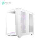 Antec C5 ARGB White, 7 x 120mm ARGB PWM Fans Included, Up to 10 Fans Simultaneously, Type-C 3.2 Gen 2 Port, Seamless Tempered Glass Front & Side Panels, 360mm Radiator Support, Mid-Tower ATX PC Case 6