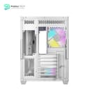 Antec C5 ARGB White, 7 x 120mm ARGB PWM Fans Included, Up to 10 Fans Simultaneously, Type-C 3.2 Gen 2 Port, Seamless Tempered Glass Front & Side Panels, 360mm Radiator Support, Mid-Tower ATX PC Case 16