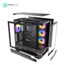 Antec C7 ARGB - RTX 40 GPU Support - 4 x 120mm ARGB PWM Fans Included - Vertical GPU Cooling - Type-C 10Gbps - Seamless Tempered Glass Front & Side Panels - 360mm Radiator Support - Mid-Tower E-ATX PC Case 4