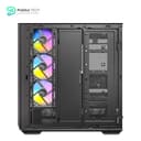 Antec C7 ARGB - RTX 40 GPU Support - 4 x 120mm ARGB PWM Fans Included - Vertical GPU Cooling - Type-C 10Gbps - Seamless Tempered Glass Front & Side Panels - 360mm Radiator Support - Mid-Tower E-ATX PC Case 9