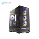Antec C7 ARGB - RTX 40 GPU Support - 4 x 120mm ARGB PWM Fans Included - Vertical GPU Cooling - Type-C 10Gbps - Seamless Tempered Glass Front & Side Panels - 360mm Radiator Support - Mid-Tower E-ATX PC Case 2