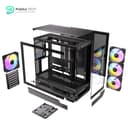 Antec C7 ARGB - RTX 40 GPU Support - 4 x 120mm ARGB PWM Fans Included - Vertical GPU Cooling - Type-C 10Gbps - Seamless Tempered Glass Front & Side Panels - 360mm Radiator Support - Mid-Tower E-ATX PC Case 6