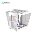 Antec C8 ARGB White, 2x TQR 160mm & 1x TQ 140mm ARGB PWM Fans Included,dual-chamber layout, Type-C, 360mm Radiator Support, Seamless TG Front & Side Panels, RTX 40 compatible, Full-Tower E-ATX PC Case 11