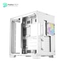 Antec C8 ARGB White, 2x TQR 160mm & 1x TQ 140mm ARGB PWM Fans Included,dual-chamber layout, Type-C, 360mm Radiator Support, Seamless TG Front & Side Panels, RTX 40 compatible, Full-Tower E-ATX PC Case 12