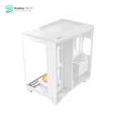 Antec C8 ARGB White, 2x TQR 160mm & 1x TQ 140mm ARGB PWM Fans Included,dual-chamber layout, Type-C, 360mm Radiator Support, Seamless TG Front & Side Panels, RTX 40 compatible, Full-Tower E-ATX PC Case 7