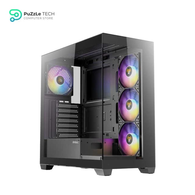 Antec CX300 4Fan ARGB Black + PSU Antec Atom B750 +80 (Bronze Certified)