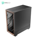 Antec Flux Wood - 5 x PWM Fans Included - High-Airflow Front Panel with Birch Wood - Type-C - 420mm Radiator & Back Connect Motherboard Support - Up to 9 Fans Simultaneously - Mid-Tower E-ATX PC Case 14