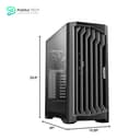 Antec Performance 1 FT, Full Tower, RTX40 Fully Compatible, Temp Display, 4 x Storm T3 PWM Fans, Type-C, Dual TG Side Panels, Removable Top Bracket, High Airflow Mesh Front Panel, E-ATX PC Gaming Case 12