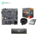 Bundle AMD Ryzen 5 3600 BOX - ARKTEK AK-B450M EG - Patriot Viper Steel DDR4 8GB 3200MHz CL16 3