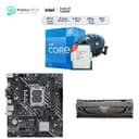 Bundle INTEL I5-12400F BOX - ASUS PRIME H610M-D D4 DDR4 Motherboard - Patriot Viper Steel DDR4 8GB 3200MHz CL16 3