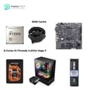 Bundle Ryzen 5 PRO 4650G - ARKTEK AK-B450M EG - HIKVISION Desire 128GB 2.5 SSD - Kingston RAM 8GB 3200MHz DDR4 - ARKTEK AK-33-ARGB+PSU 600W EU 3