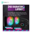 COOLER MASTER Masterliquid ML240L ARGB V2 Liquid Cooler 5