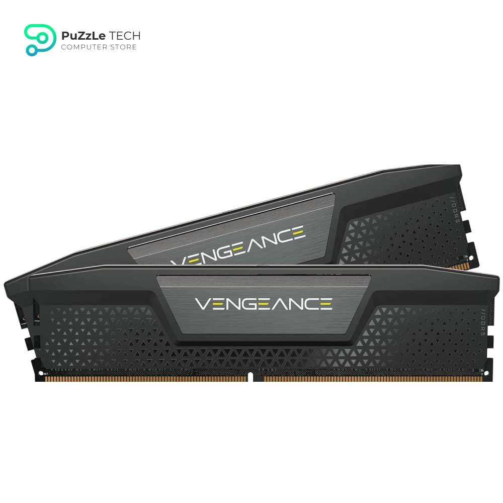 CORSAIR VENGEANCE DDR5 RAM 32GB (2x16GB) 5200MHz CL40 Intel XMP iCUE Compatible Computer Memory - Black