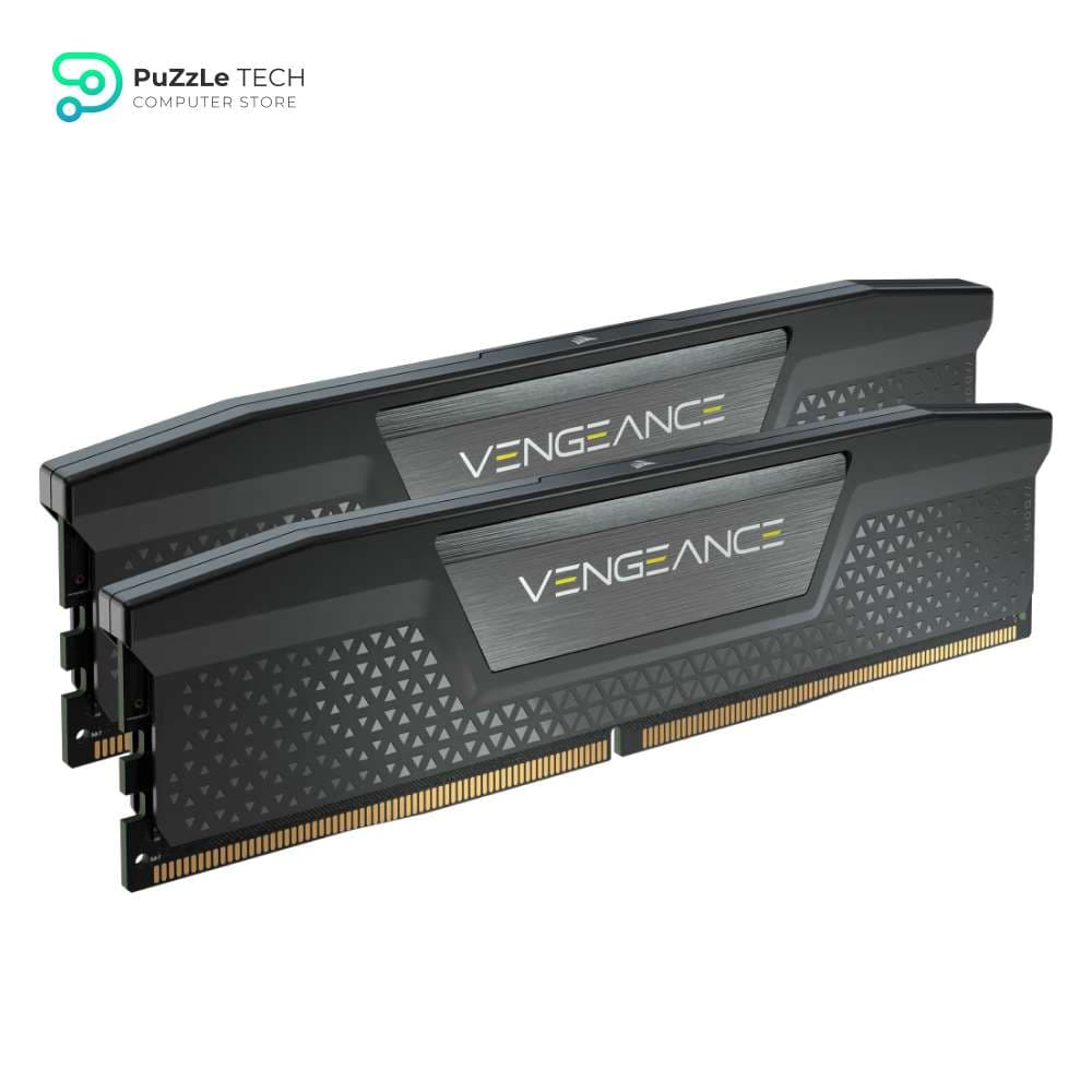 CORSAIR VENGEANCE DDR5 RAM 32GB (2x16GB) 5600MHz CL40 Intel XMP iCUE Compatible Computer Memory - Black