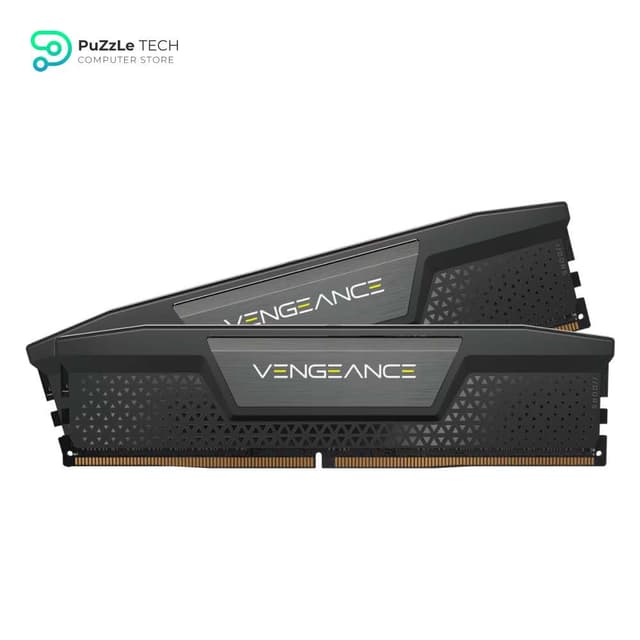 CORSAIR VENGEANCE DDR5 RAM 64GB (2x32GB) 5200MHz CL40-40-40-77 1.25V Intel XMP Desktop Computer Memory - Black
