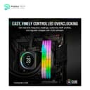 CORSAIR VENGEANCE RGB DDR5 RAM 32GB (2x16GB) 6000MHz CL36 Intel XMP iCUE Compatible Computer Memory - Black 4