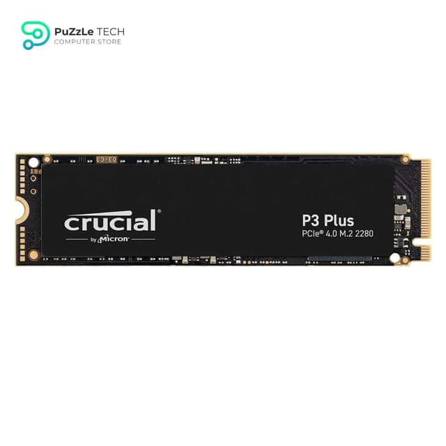 Crucial P3 Plus 2TB PCIe Gen4 3D NAND NVMe M.2 SSD up to 5000MB/s