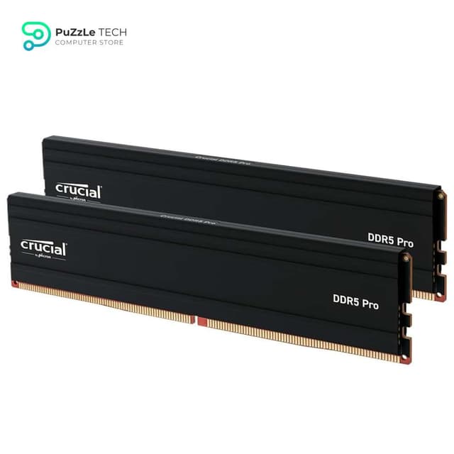Crucial Pro RAM 32GB Kit (2x16GB) DDR5 5600MHz Desktop Memory