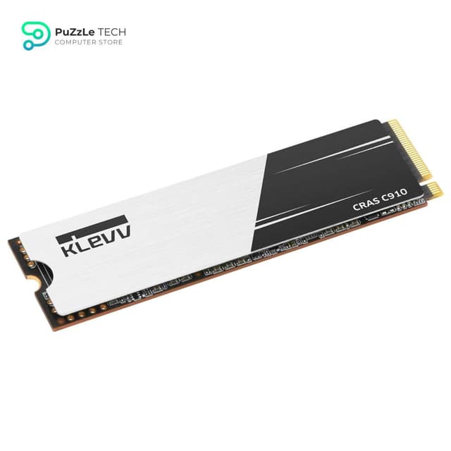KLEVV CRAS C910 1TB M.2 NVMe PCIe Gen4x4 Internal SSD Heatsink Included up to 5000MB/s