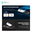 KLEVV CRAS C910 1TB M.2 NVMe PCIe Gen4x4 Internal SSD Heatsink Included up to 5000MB/s 2