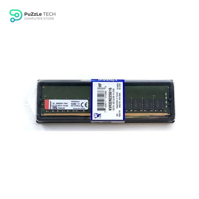 Kingston 16GB DDR4-3200MHz UDIMM - KVR32S22S8/16G CL22