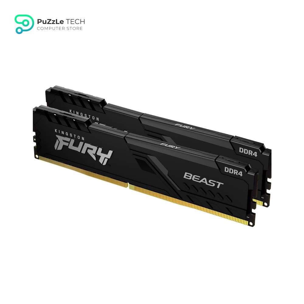 Kingston FURY Beast 32GB (2x16GB) 5200MT/s DDR5 CL40 Kit of 2 Desktop Memory