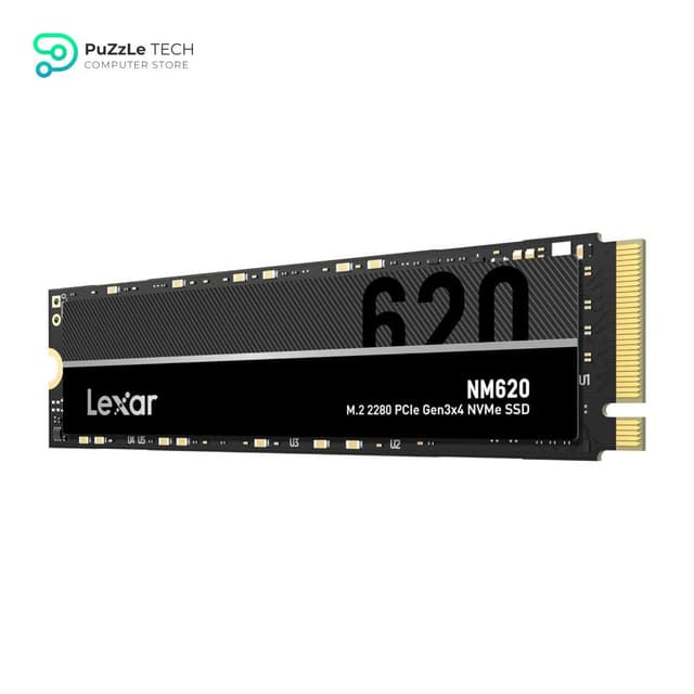 Lexar NM620 M.2 2280 NVMe SSD 256GB up to 3300MB/s read - 1300MB/s write - LNM620X256G