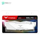 Team Group T-Force Delta RGB RAM DDR4 U-DIMM 8GB (1x8GB) 3200MHz (PC4-25600) CL16 Non-ECC White 3